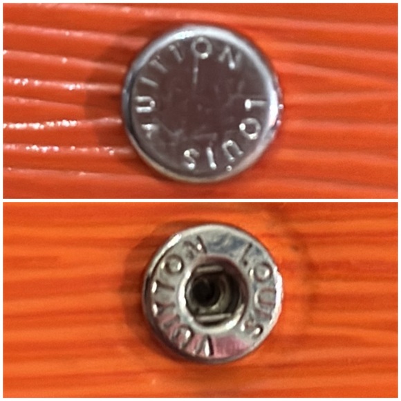 🪧 Authentic Louis Vuitton Piment Epi Leather Emilie Wallet in Orange/Plum. EUC 🪧 - Picture 14 of 16